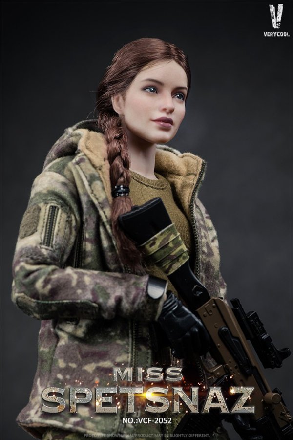 送料無料 1/6 VERYCOOL VCF-2052 MISS SPETSNAZ ロシア美人士官 - 1/6