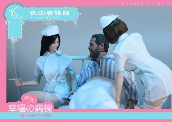 送料無料 1/6 VSTOYS 19XG64B/C 幸福の病棟 セクシーファション