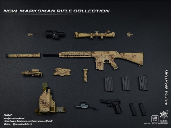 送料無料 1/6 Easy & Simple 06024 NSW Marksman Rifle - 1/6フィギュアの通販、予約なら トイザキュート  Since 2008