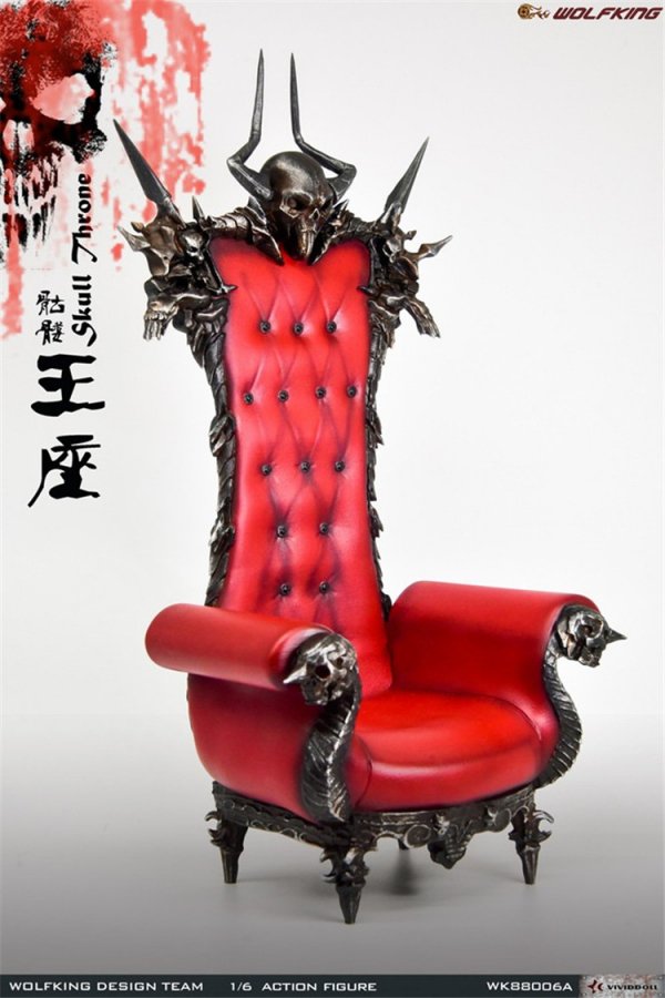 予約 送料無料 1/6 WOLFKING WK88006A Skull Throne 王座 - 1/6フィギュアの通販、予約なら トイザキュート  Since 2008