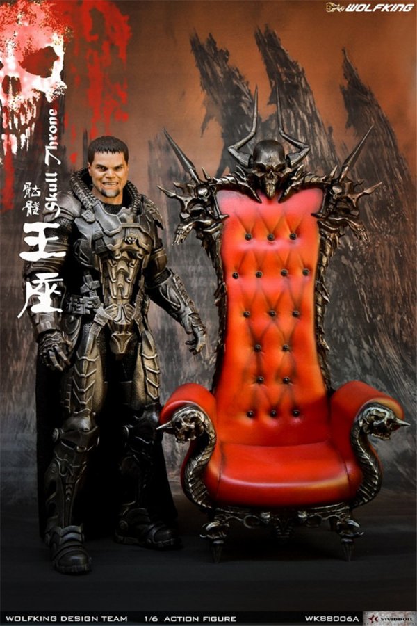 予約 送料無料 1/6 WOLFKING WK88006A Skull Throne 王座 - 1/6フィギュアの通販、予約なら トイザキュート  Since 2008