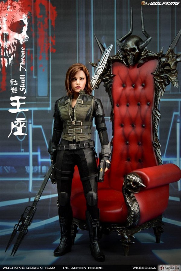 予約 送料無料 1/6 WOLFKING WK88006A Skull Throne 王座 - 1/6フィギュアの通販、予約なら トイザキュート  Since 2008