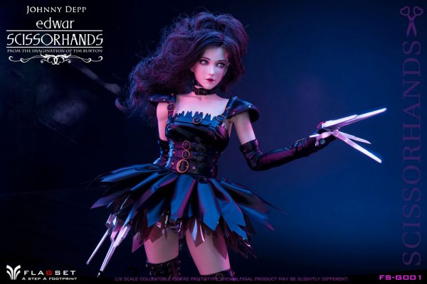 送料無料 1/6 FLAGSET FS-G001 Edwar Scissorhands 欧米美人