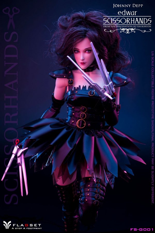 送料無料 1/6 FLAGSET FS-G001 Edwar Scissorhands 欧米美人シザーハンズ - 1/6フィギュアの通販、予約なら  トイザキュート Since 2008