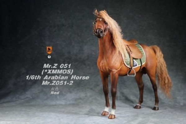 送料無料 予約 1/6 MR.Z MRZ051 アラブ種 馬と馬具 - 1/6フィギュアの