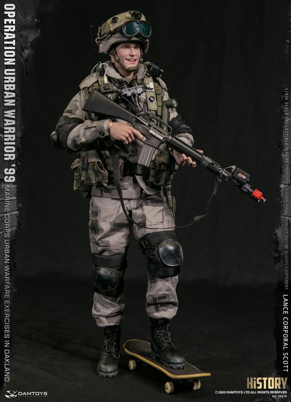 送料無料 1/6 DAMTOYS DAM 78079 Lance corporal Scott アメリカ海兵隊 