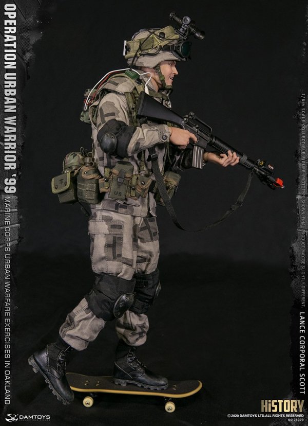 送料無料 1/6 DAMTOYS DAM 78079 Lance corporal Scott アメリカ海兵隊