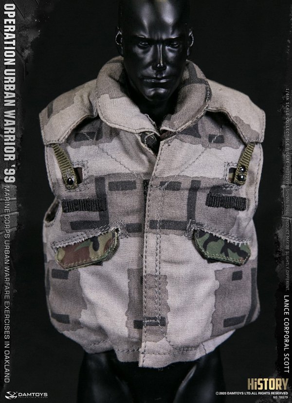 送料無料 1/6 DAMTOYS DAM 78079 Lance corporal Scott アメリカ海兵隊