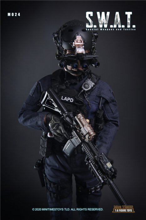 送料無料 1/6 mini times M024 SWAT アメリカ警察特殊部隊 射撃訓練室付 - 1/6フィギュアの通販、予約なら トイザキュート  Since 2008