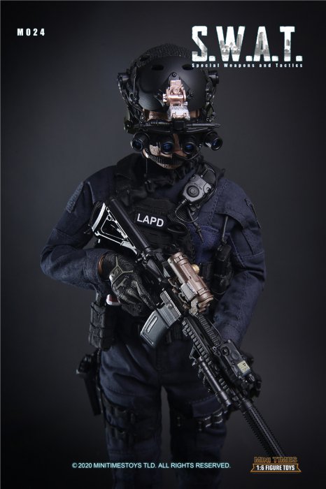 送料無料 1 6 Mini Times M024 Swat アメリカ警察特殊部隊 射撃訓練室付 1 6フィギュアの通販 予約なら トイザキュート
