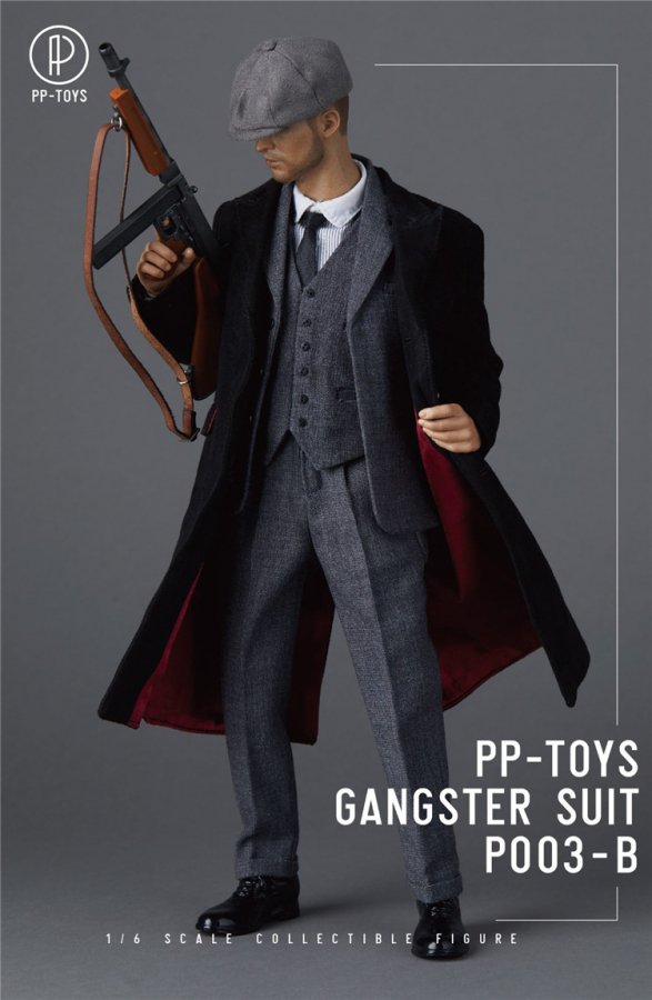 送料無料 1/6 PP-TOYS P003ABCD Gangster Suit WWII第二次世界大戦時期