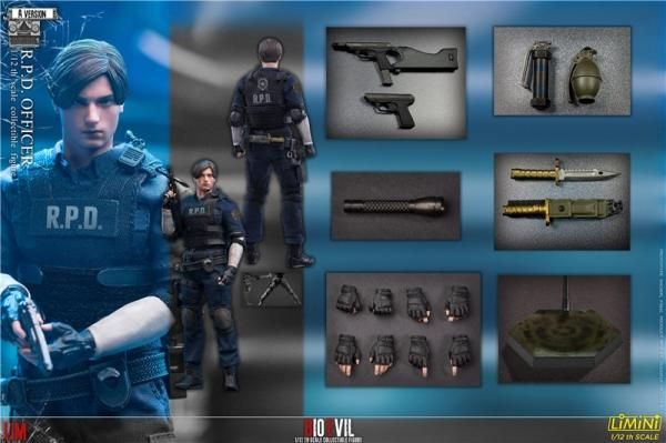 予約 送料無料 1/12 LIMTOYS LiMiNi RPD警察官 BIO EVIL A普通版 欧米