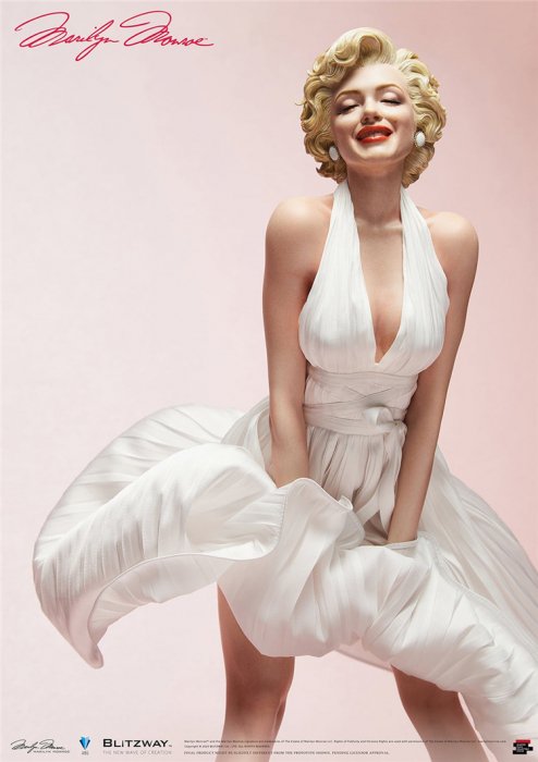 美品専門 マリリンモンローの世界 初公開時 スピードポスター兼プレス 