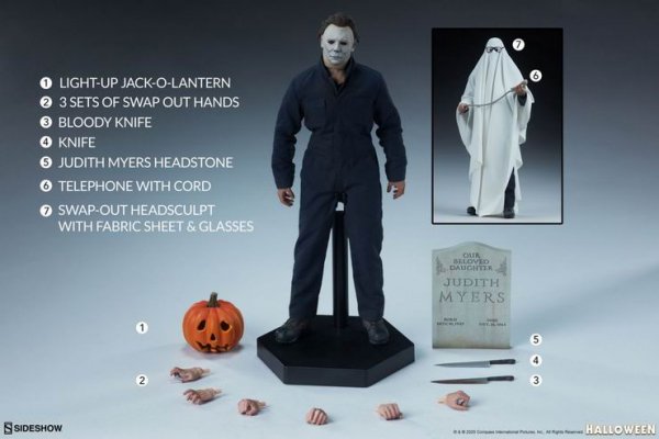 送料無料 1/6 Sideshow 100398 Halloween ハロウィン ブギーマン - 1/6