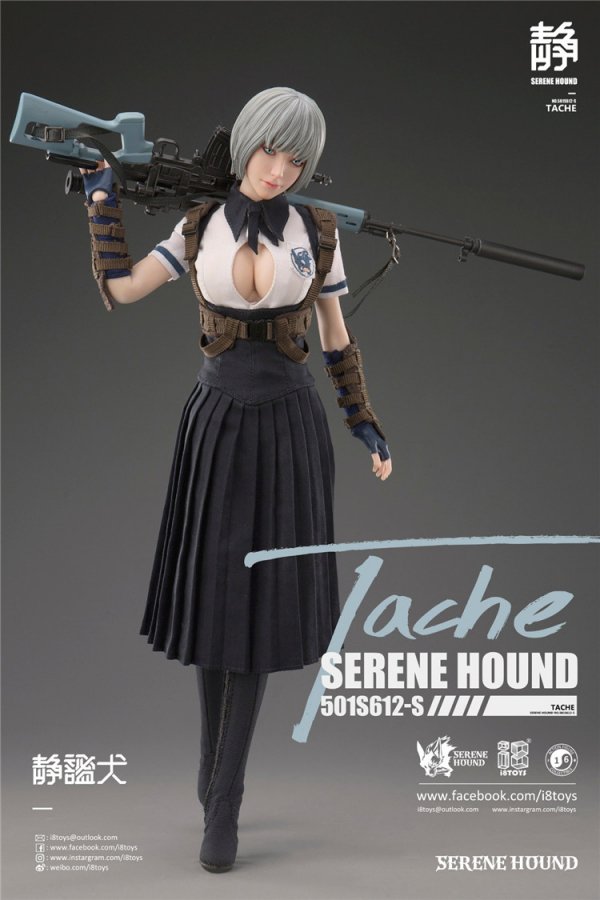 送料無料 1/6 I8 Toys NO.501S612-S Tache Serene Hound Troop - 1/6