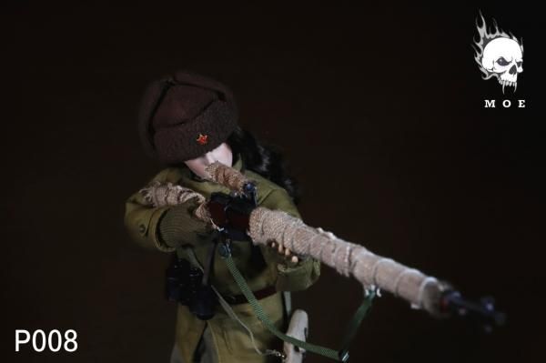 送料無料 1/6 MOETOYS P008 ソビエト連邦 美人スナイパー 第二次
