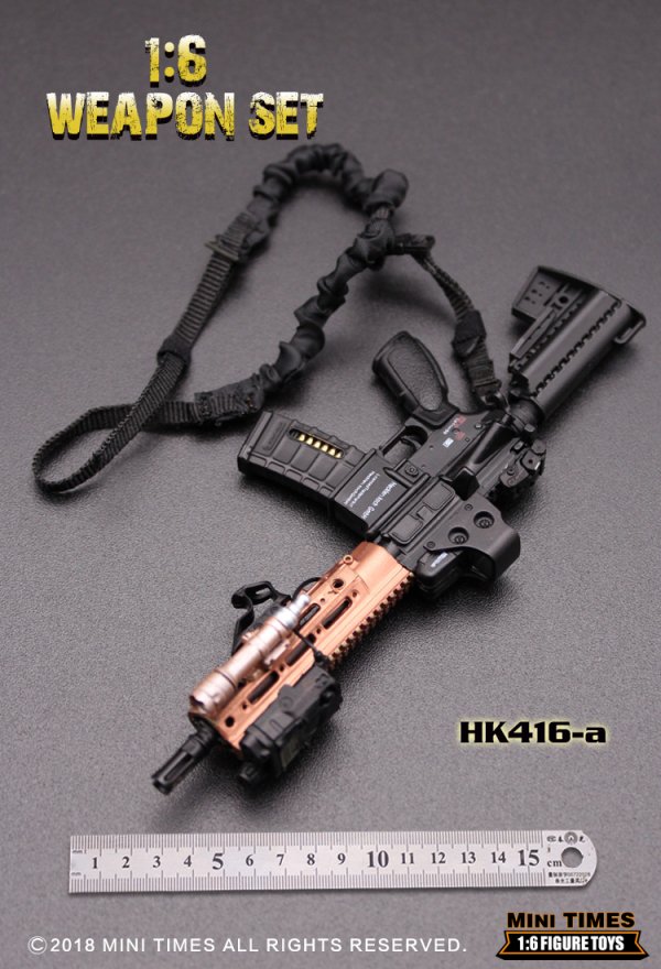 送料無料 1/6 MINITIMES HK416 M4モデルガン - 1/6フィギュアの通販 