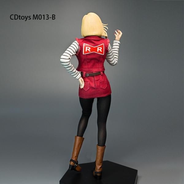 送料無料 1/6 cdtoys m013 美人18号 女性服と靴セット - 1/6