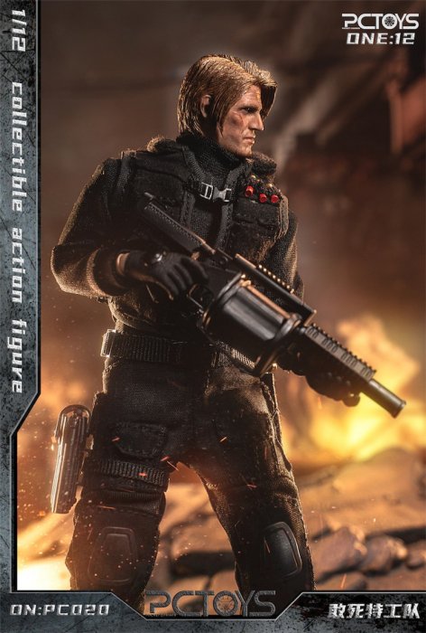 送料無料 1/12 PCTOYS PC020 PMC Team Leader 欧米男性フルセット - 1