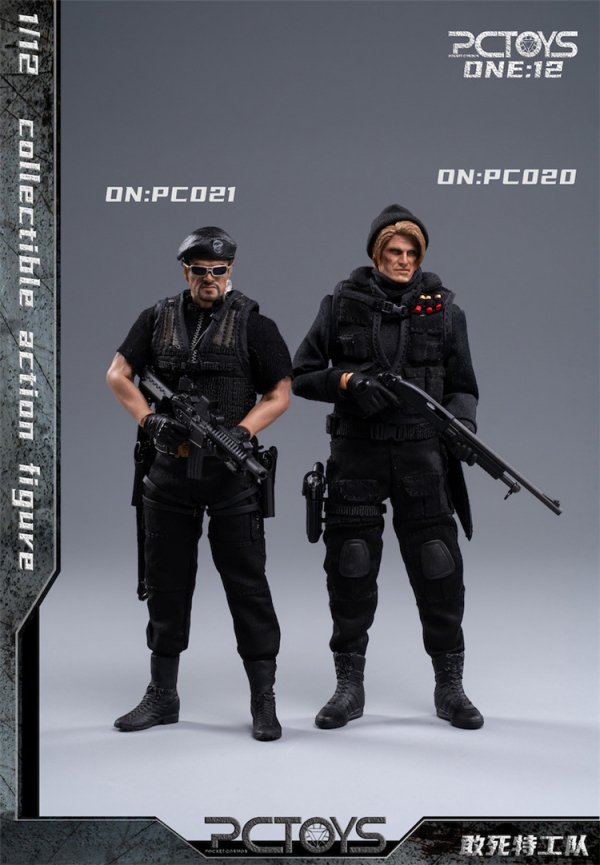 送料無料 1/12 PCTOYS PC020 PMC Team Leader 欧米男性フルセット - 1 