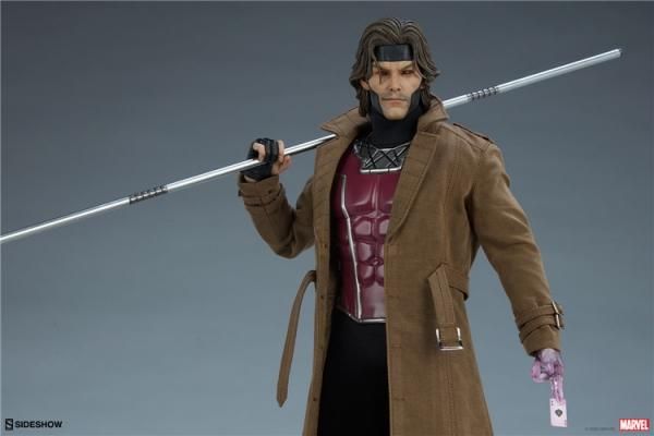 Sideshow 1/6 X-メン ギャンビット Amazon.com: Hot Toys Sideshow - 1:6 Gambit Deluxe Figure