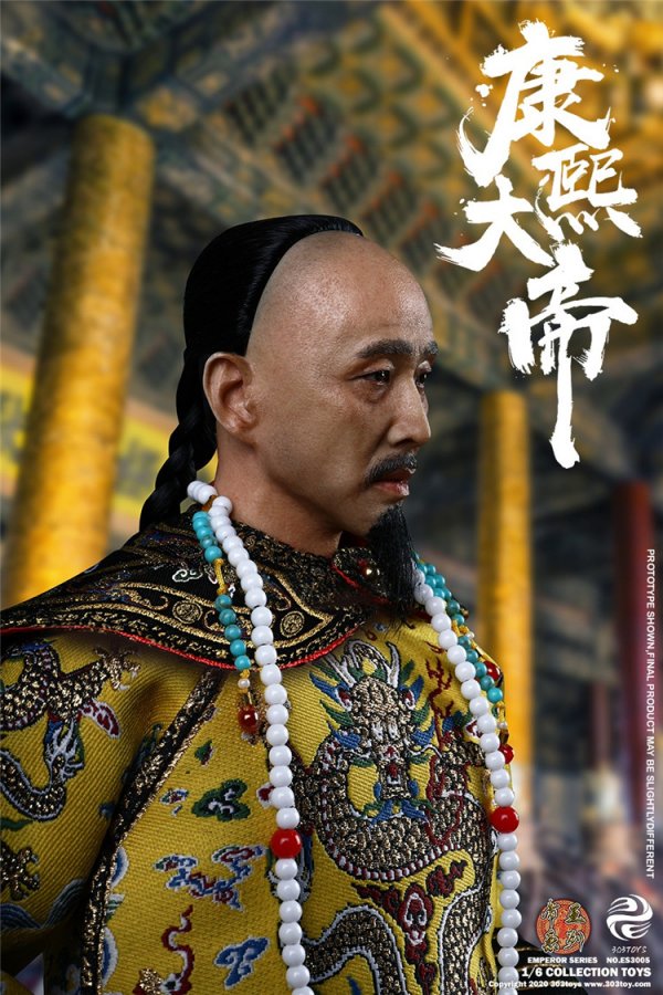 送料無料 1/6 303TOYS ES3005 The Great Kangxi Emperor 中国清の第4代 