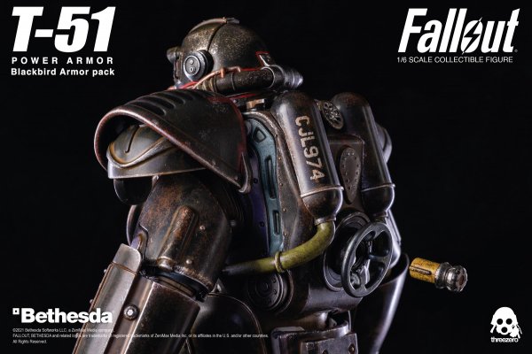 送料無料 1/6 Threezero 3Z0179 Fallout T-51 Blackbird Power Armor -  1/6フィギュアの通販、予約なら トイザキュート Since 2008