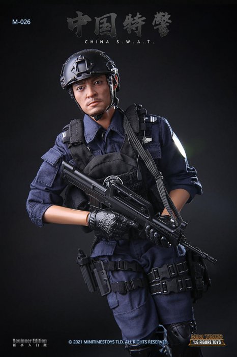 送料無料 1/6 MinitimesToys M026 中国SWAT警察部隊 - 1/6フィギュアの通販、予約なら トイザキュート Since 2008