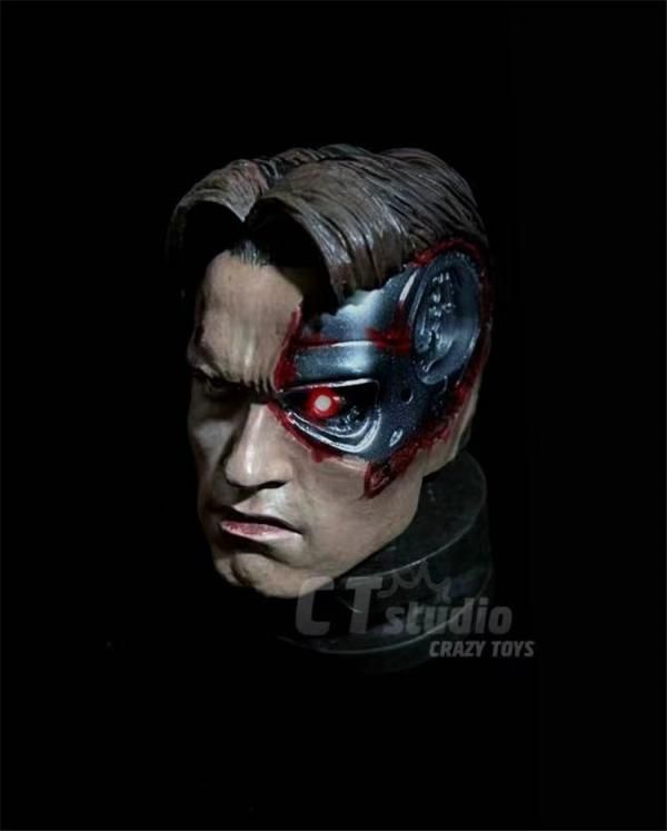 ☆限定値下 ターミネーター ヘッド フィギュア 1/1 ブルーレイ