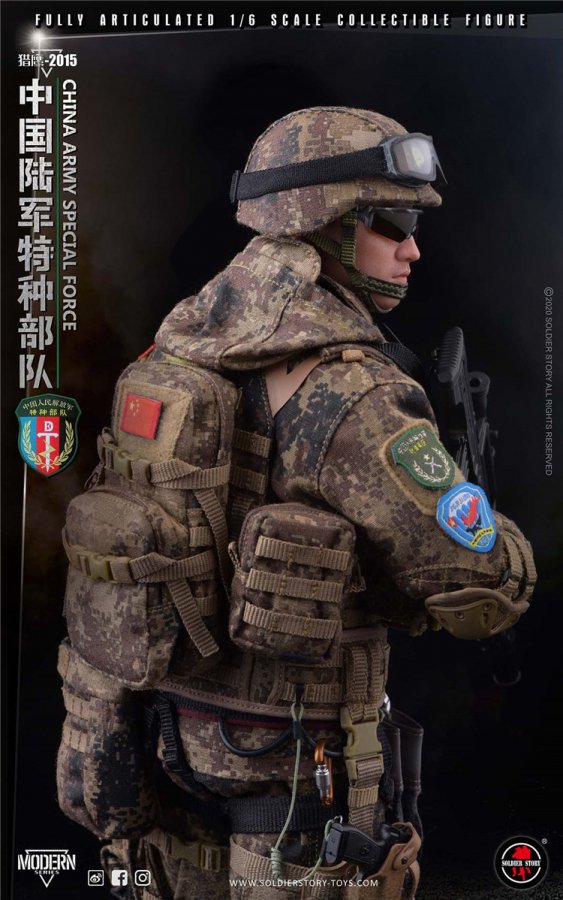 送料無料 1/6 Soldier Story SS-119 中国人民解放軍陸軍特殊部隊 - 1/6