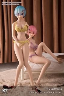 <img class='new_mark_img1' src='https://img.shop-pro.jp/img/new/icons11.gif' style='border:none;display:inline;margin:0px;padding:0px;width:auto;' />̵ 1/6 MCCTOYS  MCC038 2-D Maid sisters summer cool underwear suit ᥤɲ