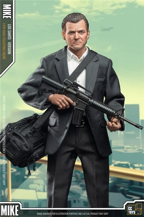 送料無料 1/6 CCTOYS GTA Mike 欧米男性フルセット - 1/6フィギュアの