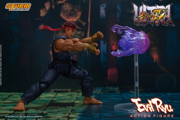 送料無料 1/12 Storm Toys CPSF21 ストリートファイターIV Evil Ryu