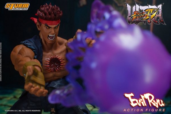 送料無料 1/12 Storm Toys CPSF21 ストリートファイターIV Evil Ryu