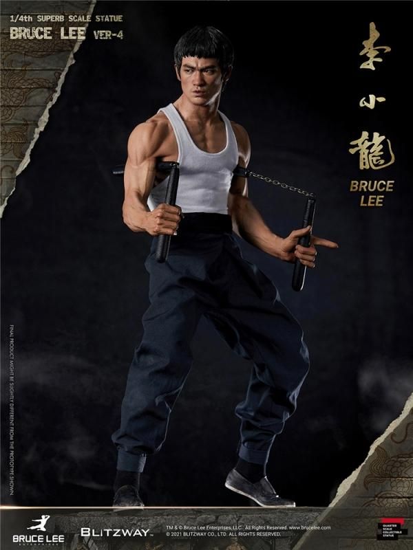 予約 送料無料 1/4 Blitzway BW-SS-20901 ブルース・リー Bruce Lee: Tribute Hybrid Type  Statue ver. 4 - 1/6フィギュアの通販、予約なら トイザキュート Since 2008