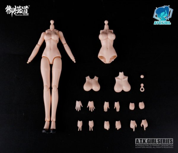 送料無料 1/6 御模道 EM2021005 女性素体ボデイ - 1/6フィギュアの通販