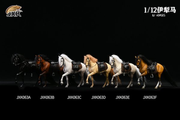 送料無料 1/12 JXK JXK063 ウイグル 戦馬 馬具付 - 1/6フィギュアの通販、予約なら トイザキュート Since 2008