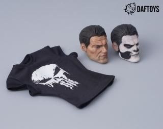 <img class='new_mark_img1' src='https://img.shop-pro.jp/img/new/icons11.gif' style='border:none;display:inline;margin:0px;padding:0px;width:auto;' />送料無料 1/6 DAFTOYS F012 パニッシャー 欧米男性二点ヘッドとシャツ