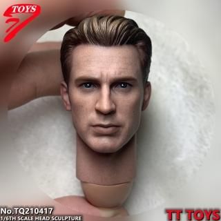 <img class='new_mark_img1' src='https://img.shop-pro.jp/img/new/icons11.gif' style='border:none;display:inline;margin:0px;padding:0px;width:auto;' />送料無料 1/6 TTTOYS TQ210417  欧米男性ヘッド