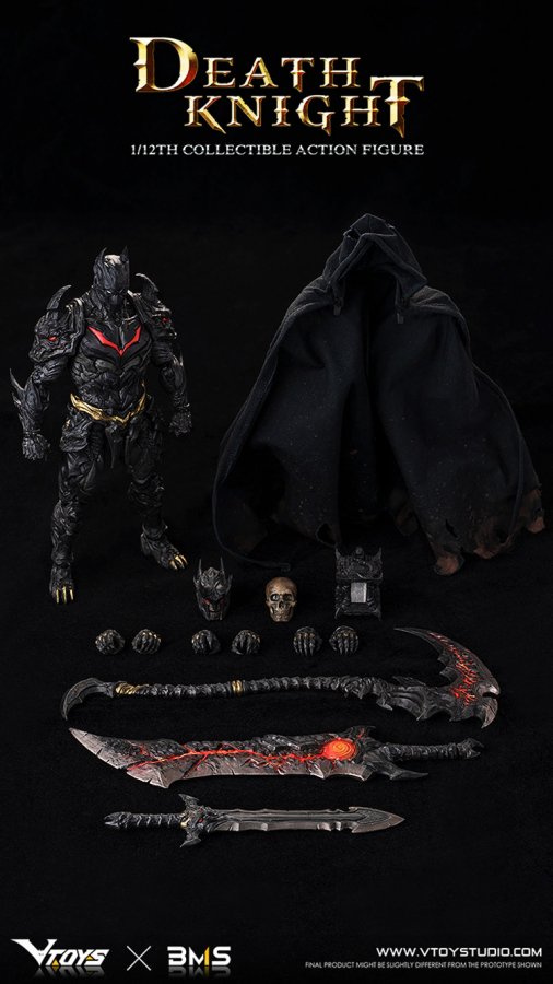 送料無料 1/12 VTOYS X BMS VSD004 Death knight - 1/6フィギュアの 