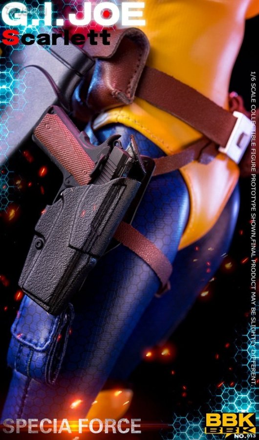 送料無料 1/6 BBK BBK013 G.I.JOE Scarlett 欧米美人フルセット - 1/6