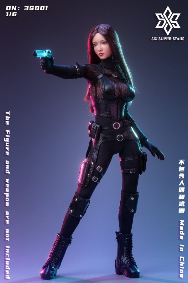 送料無料 1/6 3STOYS 3S001 Female agents アジアン美人捜査官 女性