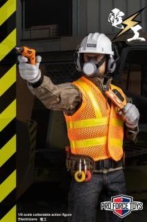 <img class='new_mark_img1' src='https://img.shop-pro.jp/img/new/icons11.gif' style='border:none;display:inline;margin:0px;padding:0px;width:auto;' />̵ 1/6 Proforcetoys P005 The Electricians ŵ ե륻å