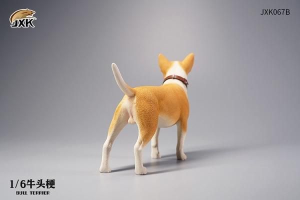 送料無料 1/6 JXK studio JXK067 ブル・テリア犬 - 1/6フィギュアの