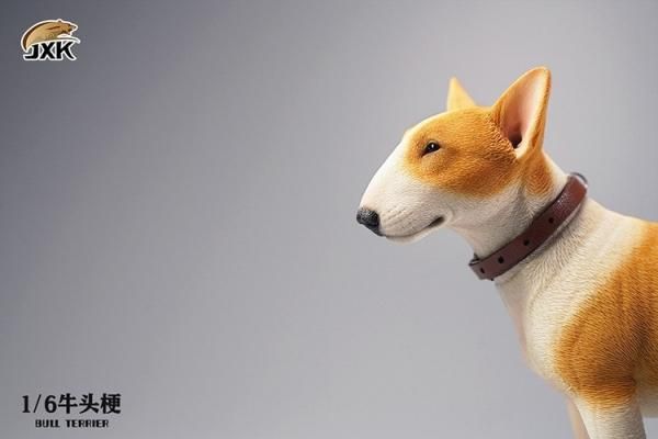 送料無料 1/6 JXK studio JXK067 ブル・テリア犬 - 1/6フィギュアの