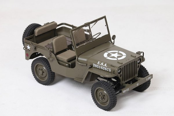 予約 送料無料 1/6 ROCHOBBY ROC001RS/ROC001PNP 1941 Willys MB 第二次世界大戦 ラジコン 米軍ジープ  フルLEDライト付 - 1/6フィギュアの通販、予約なら トイザキュート Since 2008