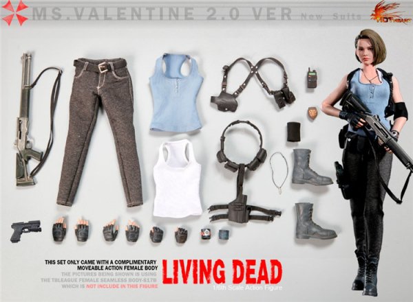 送料無料 1/6 HOT HEART FD009a LIVING DEAD 美少女ファイター Ms