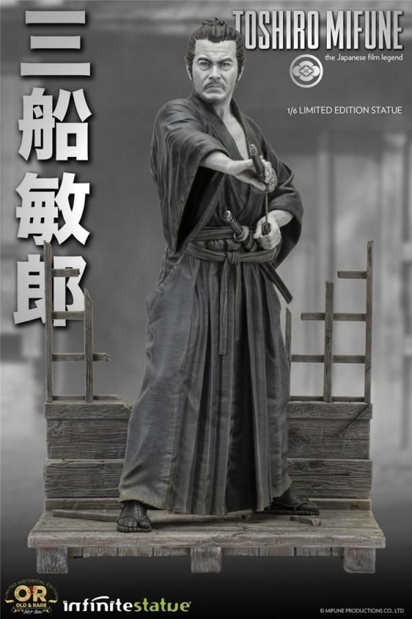 Infinite Statue x Kaustic Plastik 1/6 三船 敏郎 DX.Ver 2体