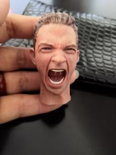 <img class='new_mark_img1' src='https://img.shop-pro.jp/img/new/icons25.gif' style='border:none;display:inline;margin:0px;padding:0px;width:auto;' />送料無料  1/6 Doudou 叫ぶ  欧米男性  ヘッド 