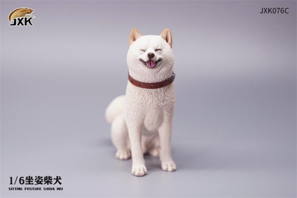 送料無料 1/6 JXK studio JXK074/5/6 可愛い柴犬 - 1/6フィギュアの 